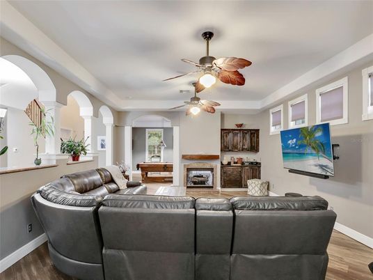Fireplace, Interior, Living room, Wood Texture Flooring