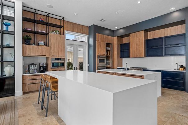 Interior, Kitchen, Recessed Lighting, Stainless Steel Appliances