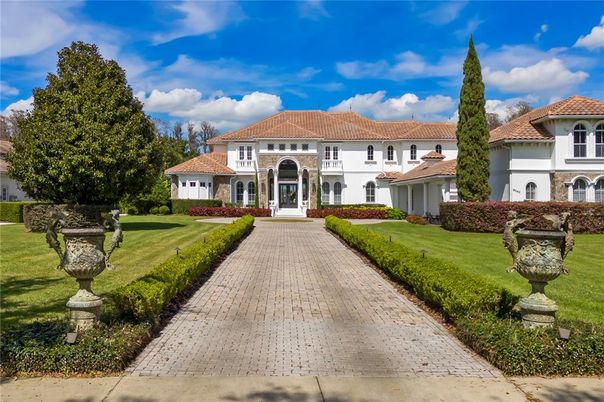 Backyard, Exterior, Facade, Mediterranean