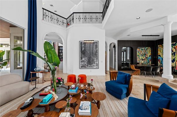 Dining room, Interior, Living room, Pendant Lights, Recessed Lighting