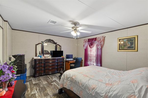 Bedroom, Home Office, Interior, Wood Texture Flooring