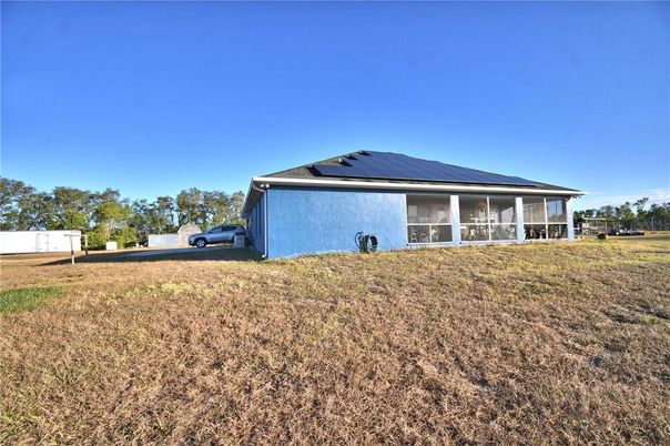 Backyard, Exterior, Solar Panels