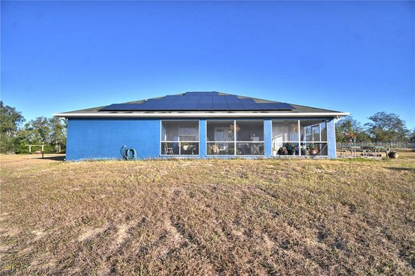 Backyard, Exterior, Solar Panels