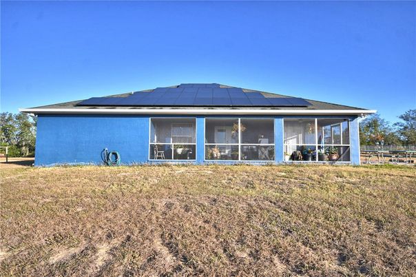 Backyard, Exterior, Solar Panels