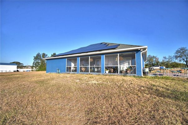 Backyard, Exterior, Solar Panels