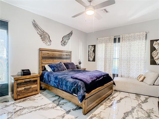 Bedroom, Interior, Marble