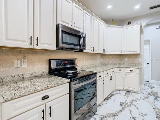 Interior, Kitchen, Marble, Recessed Lighting