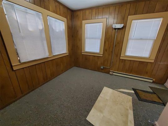 Empty room, Interior, Wooden Walls