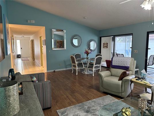 Dining room, Interior, Wood Texture Flooring