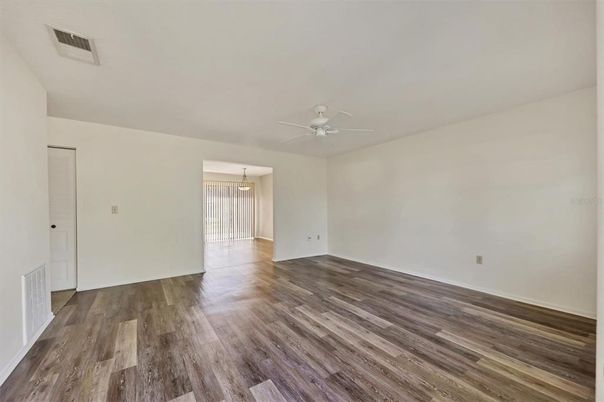 Empty room, Interior, Wood Texture Flooring
