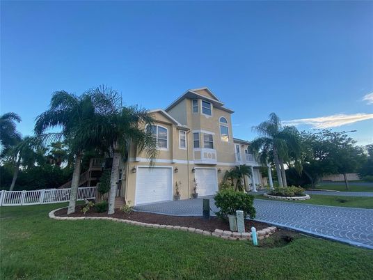 Attached, Backyard, Exterior, Facade, Mediterranean