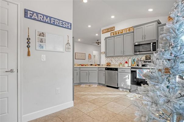 Interior, Kitchen, Recessed Lighting