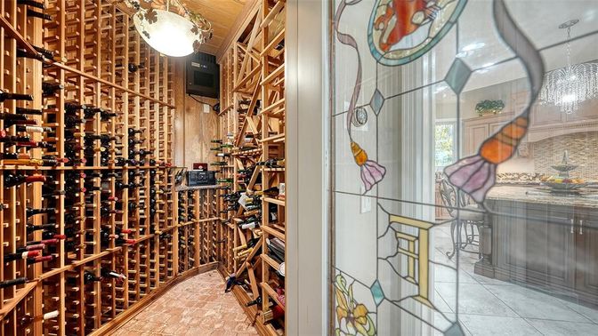 Interior, Pendant Lights, Wine Storage