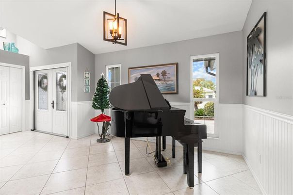 Interior, Pendant Lights, Piano