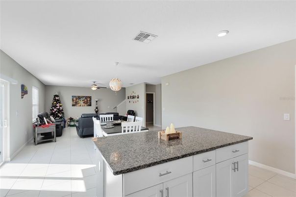 Dining room, Interior, Living room, Pendant Lights, Recessed Lighting