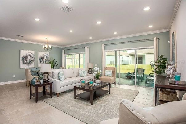 Chandelier, Interior, Living room, Recessed Lighting