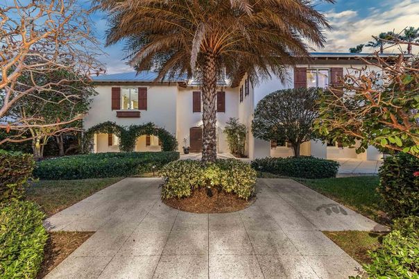 Backyard, Exterior, Facade, Spanish Mediterranean