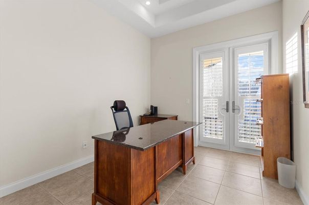 Home Office, Interior, Recessed Lighting