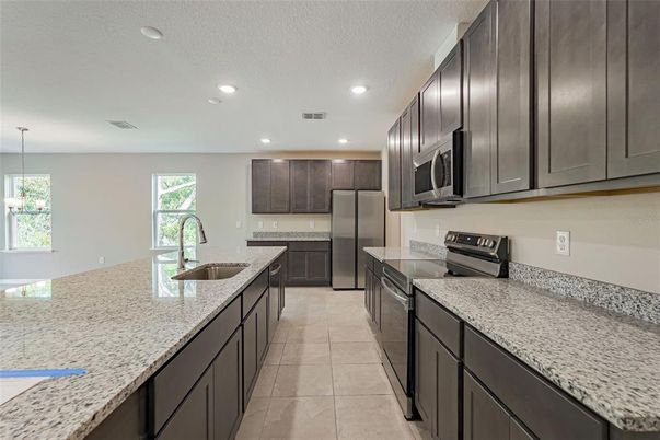 Interior, Kitchen, Recessed Lighting, Stainless Steel Appliances