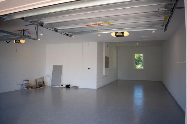Garage, Interior, Recessed Lighting