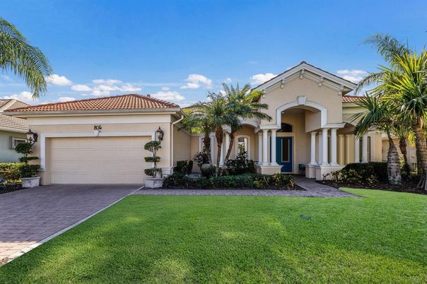 Attached, Backyard, Exterior, Facade, Mediterranean