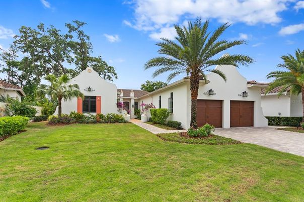 Attached, Backyard, Exterior, Facade, Spanish Mediterranean
