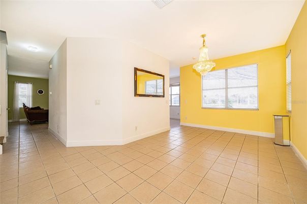 Chandelier, Empty room, Interior