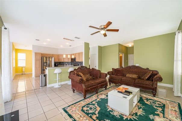 Interior, Kitchen, Living room, Recessed Lighting, Stainless Steel Appliances