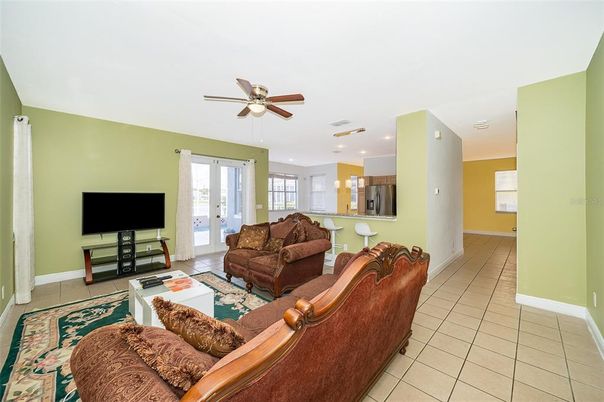 Interior, Kitchen, Living room, Recessed Lighting