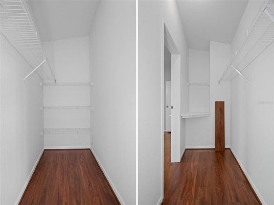Interior, Walk-in Closets, Wood Texture Flooring