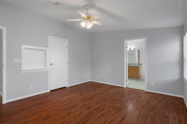 Bathroom, Empty room, Interior, Wood Texture Flooring