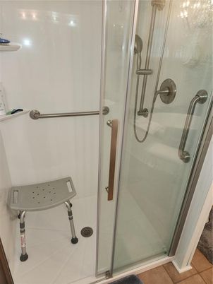 Bathroom, Glass Shower, Interior