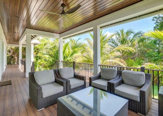 Exterior, Interior, Sun Room, Wooden Ceilings, Wood Texture Flooring