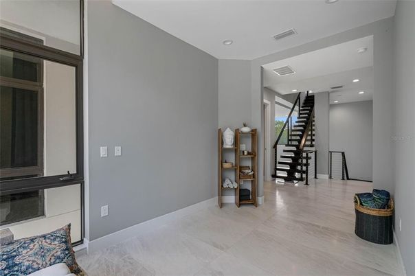 Interior, Marble, Recessed Lighting