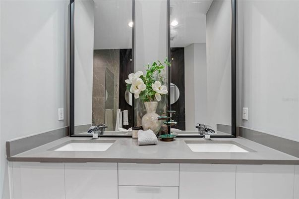 Bathroom, Dual Sink Vanities, Interior