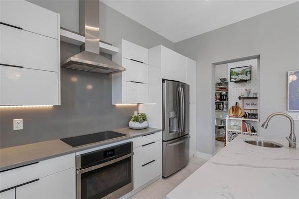 Interior, Kitchen, Stainless Steel Appliances