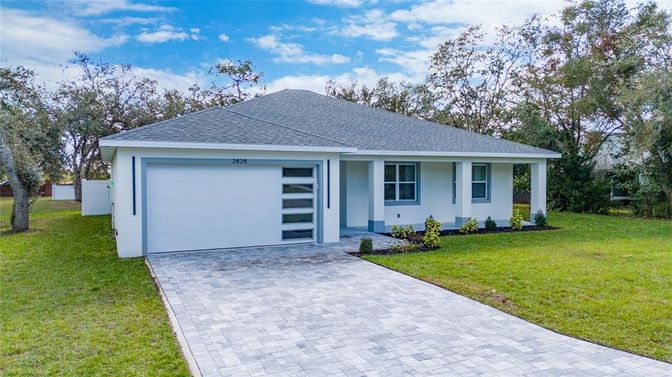 Attached, Backyard, Exterior, Facade, Ranch
