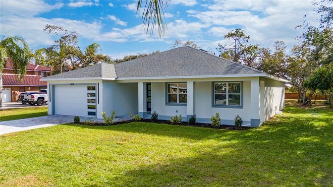 Attached, Backyard, Exterior, Facade, Ranch
