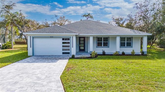 Attached, Backyard, Exterior, Facade, Ranch