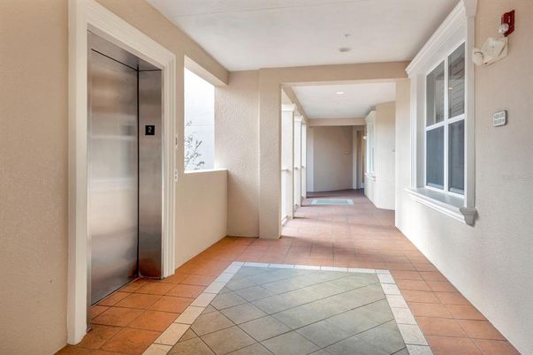 Elevator, Interior, Recessed Lighting