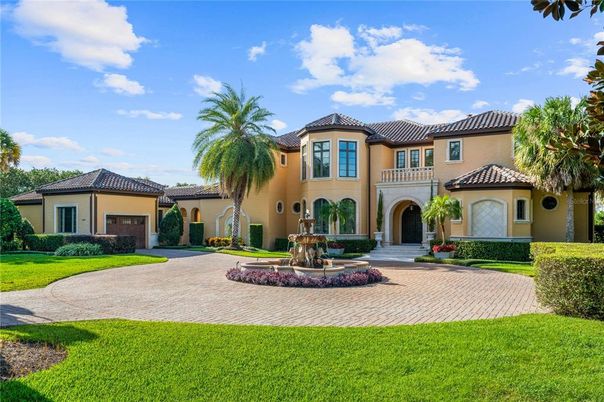 Backyard, Exterior, Facade, Mediterranean