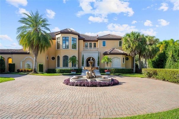 Backyard, Exterior, Facade, Mediterranean
