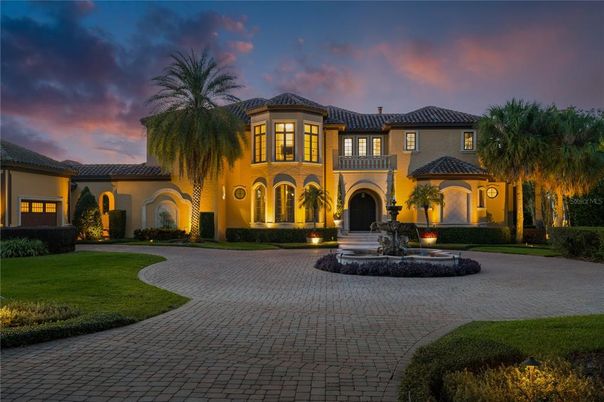 Backyard, Exterior, Facade, Mediterranean