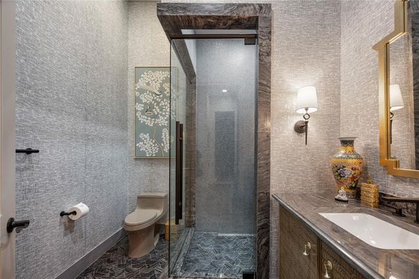 Bathroom, Glass Shower, Interior