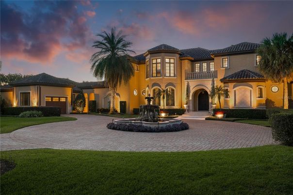 Backyard, Exterior, Facade, Mediterranean