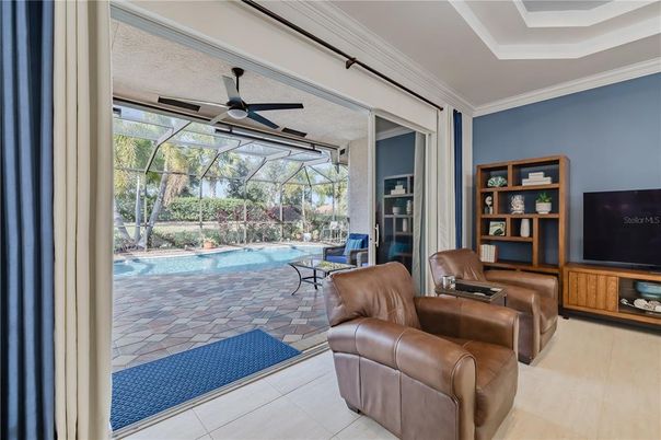 Glass Ceilings, Interior, Living room, Pool, Sun Room