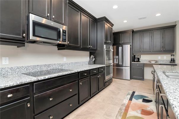 Interior, Kitchen, Recessed Lighting, Stainless Steel Appliances