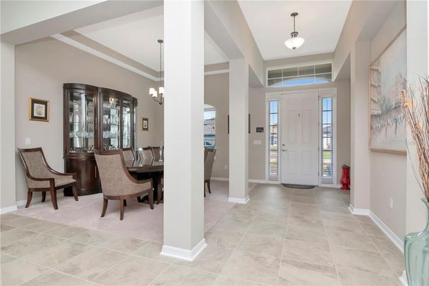 Dining room, Interior, Pendant Lights