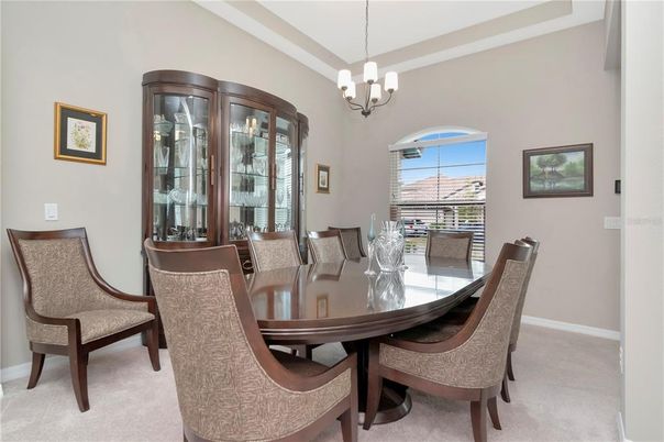 Chandelier, Dining room, Interior