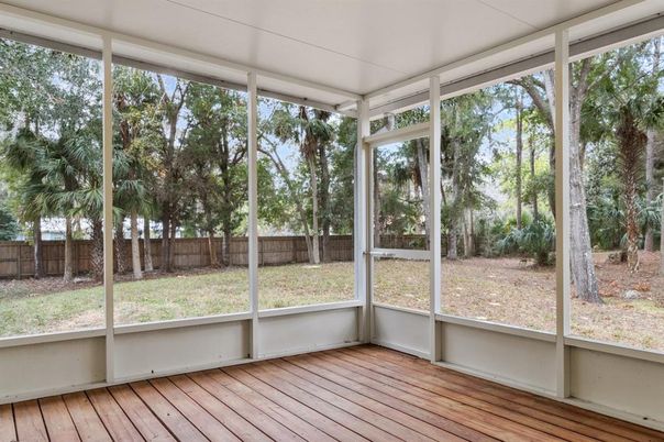 Interior, Sun Room, Wood Texture Flooring